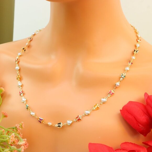 "New Beautiful Design Necklace Chain for Women/Girls, Gift, N564 - Picture 8 of 10